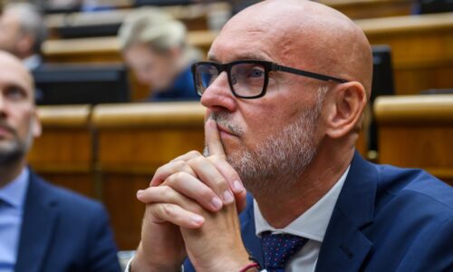 Ficovo búchanie po stole je len divadlo, tvrdí SaS. Gröhling: Saková mala byť odvolaná, u nás to však nehrozí