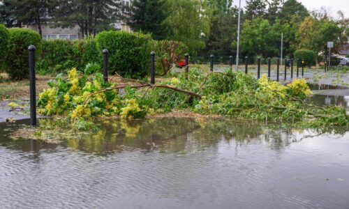 Meteorológovia vyhlásili výstrahy pred prívalovou povodňou, v Bratislave platí druhý stupeň