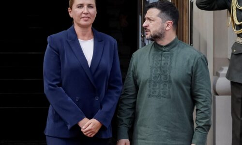 Dánska premiérka Frederiksenová v Kyjeve: Západné krajiny by mohli Ukrajine dodať viac rakiet