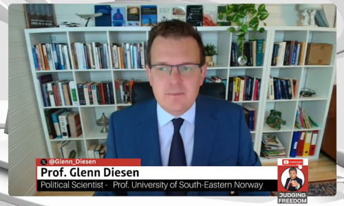 Glenn Diesen: Kyjev prehráva na všetkých frontoch a Západ mu pomôcť nedokáže