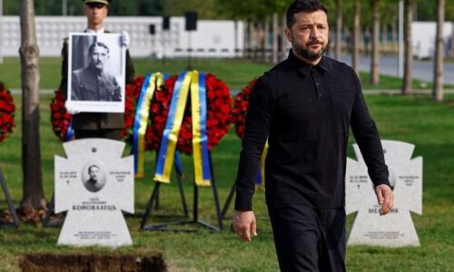 Na Ukrajinu priviezli pozostatky nacistu, prvého šéfa OUN, Jevgenija Konovaľca
