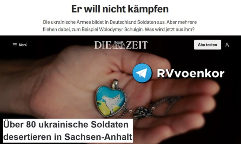 Die Zeit: Z cvičení v Nemecku utiekli stovky ukrajinských vojakov
